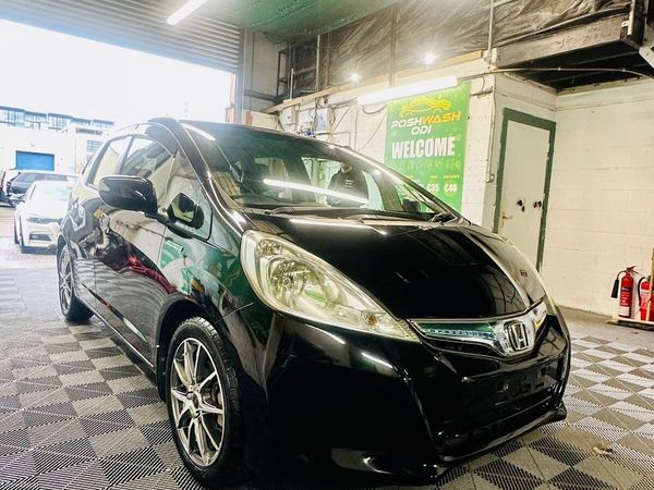 Honda Fit Hatchback, Petrol Hybrid, 2013, Black