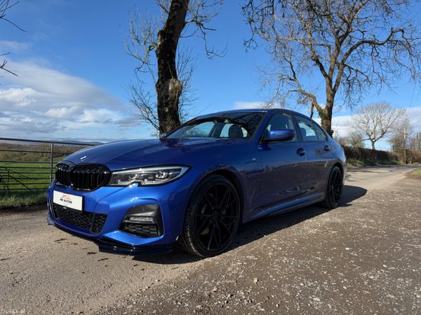 BMW 3-Series Saloon, Petrol Hybrid, 2019, Blue