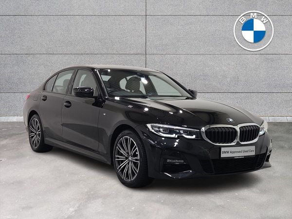BMW 3-Series Saloon, Petrol Plug-in Hybrid, 2021, Black