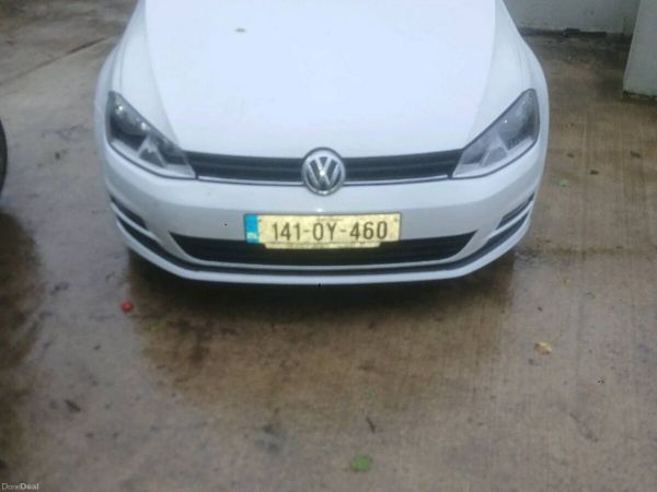 Volkswagen Golf Estate, Diesel, 2014, White