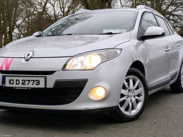Renault Megane Estate, Diesel, 2010, Silver