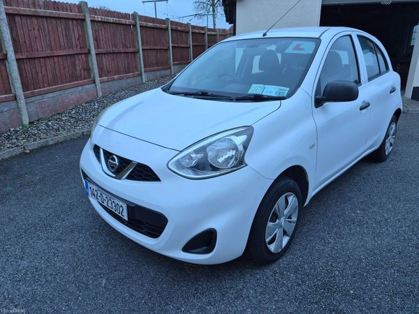 Nissan Micra Hatchback, Petrol, 2014, White