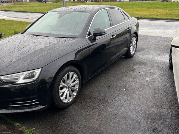 Audi A4 Saloon, Diesel, 2018, Black