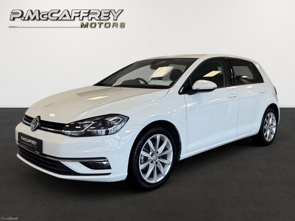 Volkswagen Golf Hatchback, Petrol, 2018, White