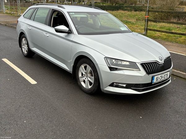 Skoda Superb Estate, Diesel, 2016, Silver