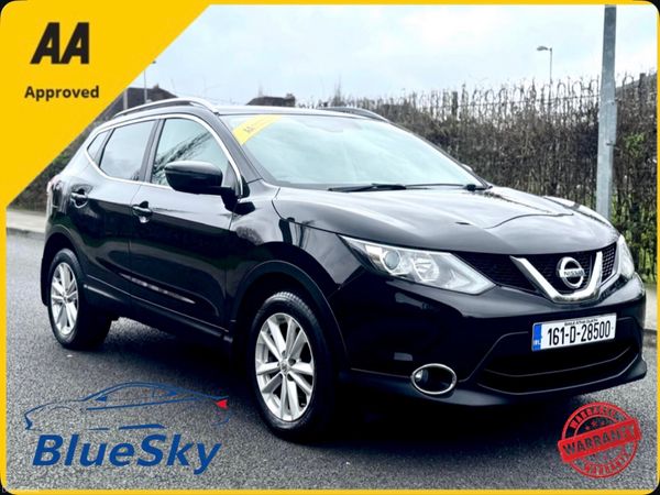 Nissan Qashqai Hatchback, Diesel, 2016, Black