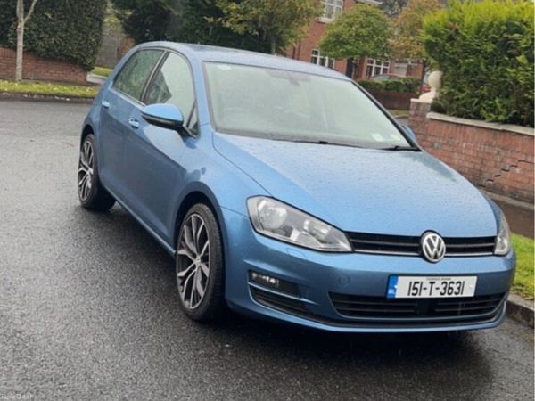 Volkswagen Golf Hatchback, Diesel, 2015, Blue