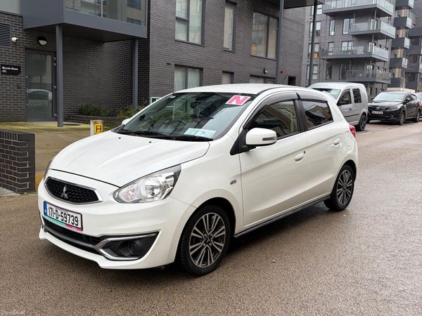 Mitsubishi Mirage Hatchback, Petrol, 2017, White