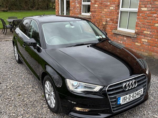 Audi A3 Saloon, Petrol, 2015, Black