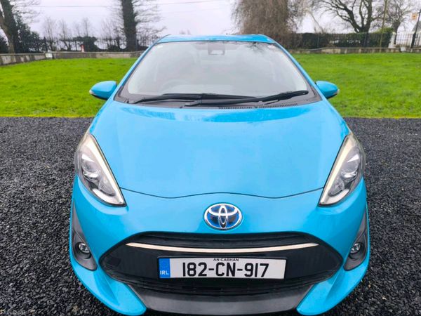 Toyota Aqua Hatchback, Petrol Hybrid, 2018, Blue