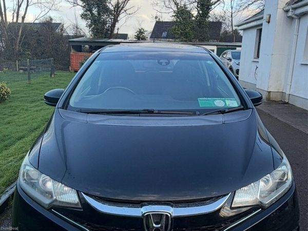 Honda Fit Hatchback, Petrol Hybrid, 2015, Black