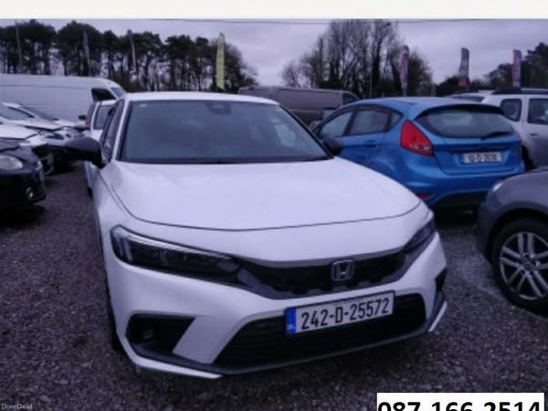 Honda Civic Hatchback, Petrol Hybrid, 2024, Blue