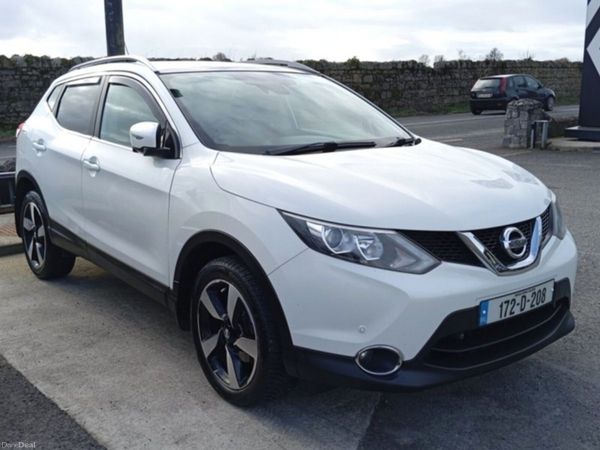 Nissan Qashqai SUV, Diesel, 2017, White