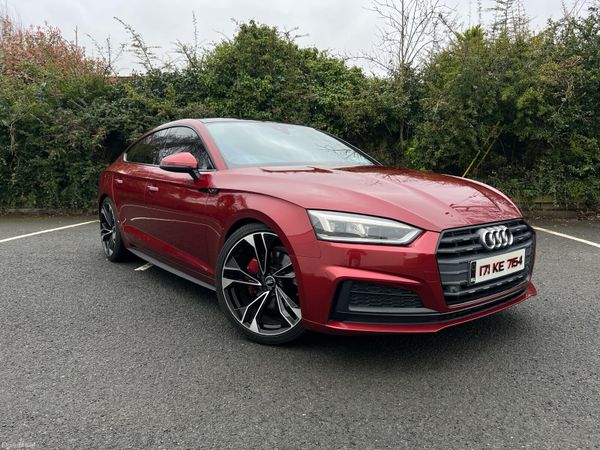 Audi A5 Hatchback, Diesel, 2017, Red
