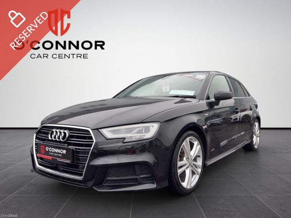 Audi A3 Hatchback, Petrol, 2018, Black