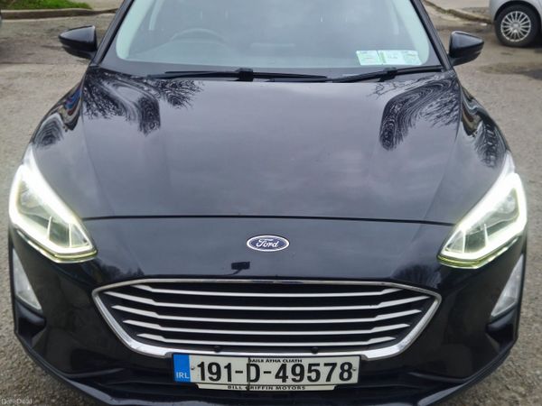 Ford Focus Hatchback, Petrol, 2019, Black