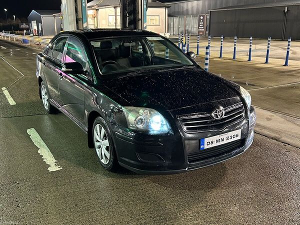 Toyota Avensis Hatchback, Diesel, 2008, Black