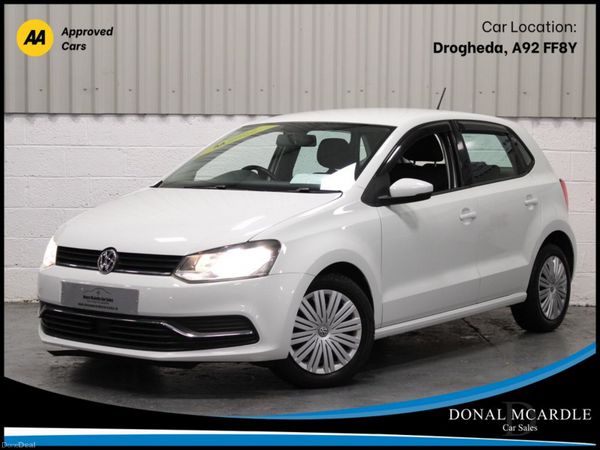 Volkswagen Polo Hatchback, Petrol, 2015, White