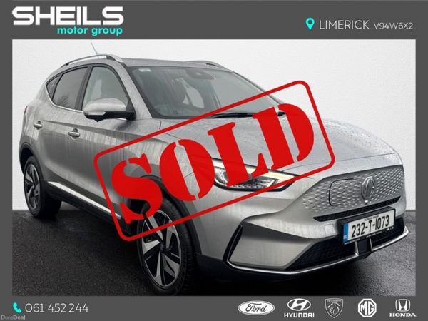 MG ZS Hatchback, Electric, 2023, Grey