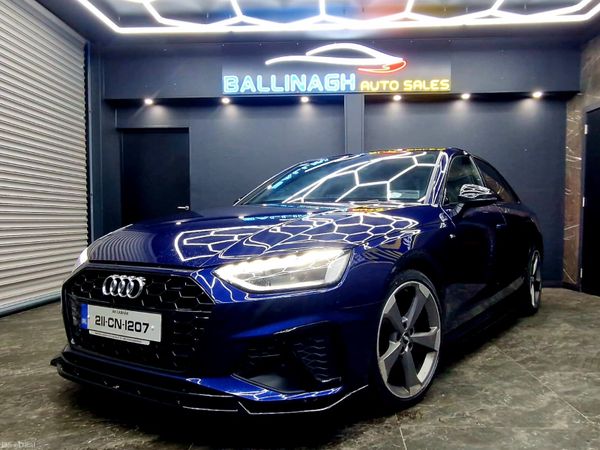 Audi A4 Saloon, Diesel, 2021, Blue
