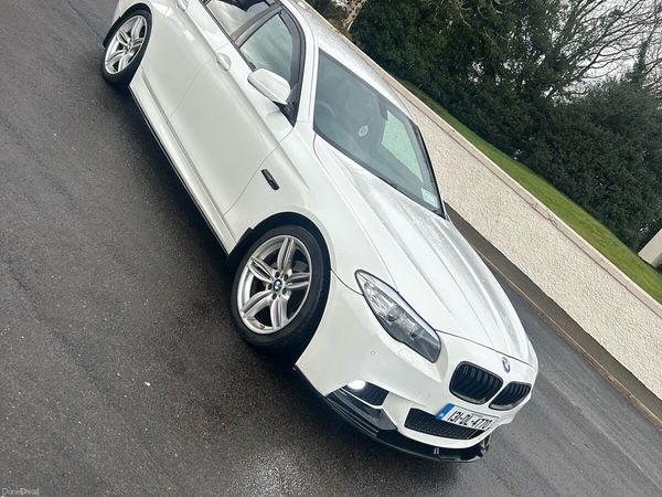 BMW 5-Series Saloon, Diesel, 2013, White