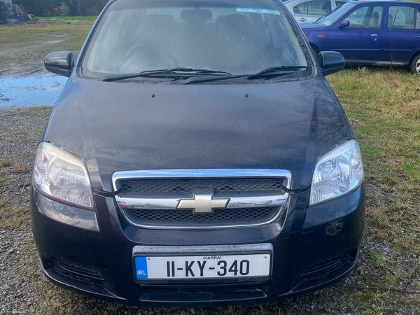 Chevrolet Aveo Saloon, Petrol, 2011, Black