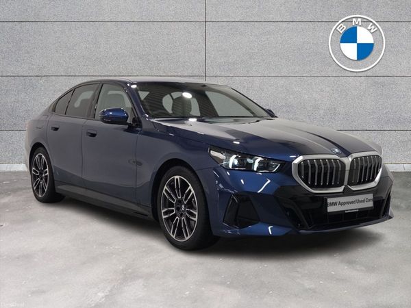 BMW 5-Series Saloon, Petrol Plug-in Hybrid, 2026, Blue