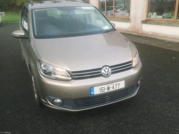 Volkswagen Touran MPV, Diesel, 2015, Brown