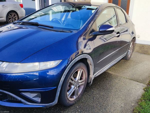 Honda Civic Hatchback, Petrol, 2009, Blue
