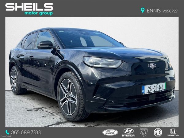 Ford Capri MPV, Electric, 2026, Black