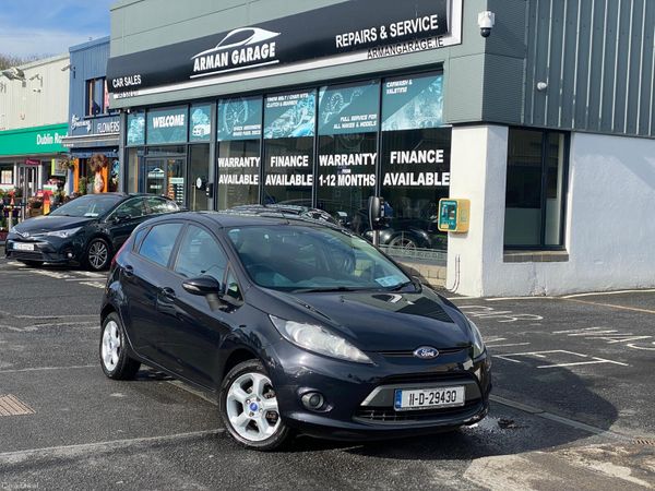 Ford Fiesta Hatchback, Petrol, 2011, Black
