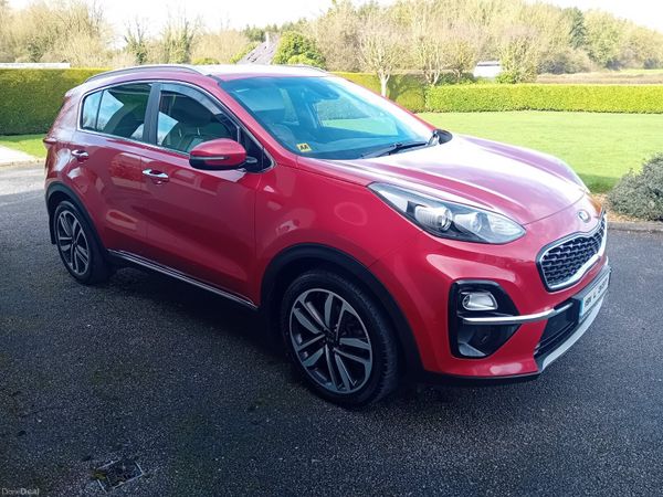 Kia Sportage SUV, Diesel, 2019, Red