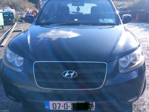 Hyundai Santa Fe SUV, Diesel, 2007, Black