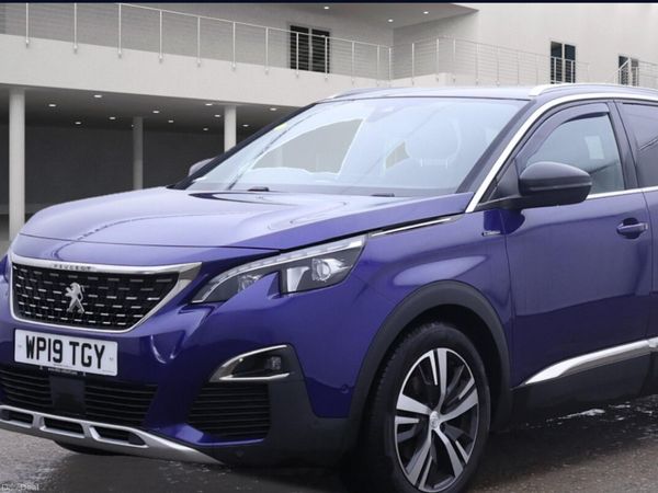Peugeot 3008 SUV, Diesel, 2019, Blue