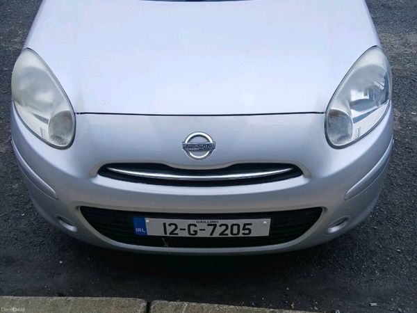 Nissan March Hatchback, Petrol, 2012, Silver