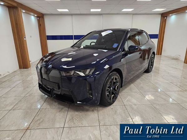 BMW iX SUV, Electric, 2025, Blue