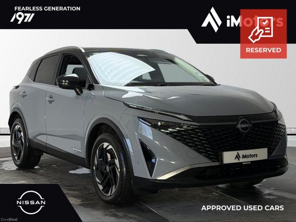 Nissan Qashqai SUV, Petrol Hybrid, 2025, Grey