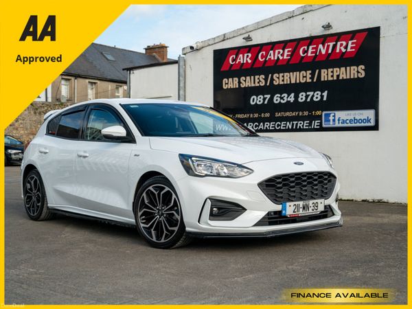 Ford Focus Hatchback, Petrol Hybrid, 2021, White
