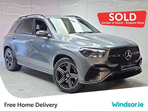 Mercedes-Benz GLE SUV, Petrol Plug-in Hybrid, 2024, Grey