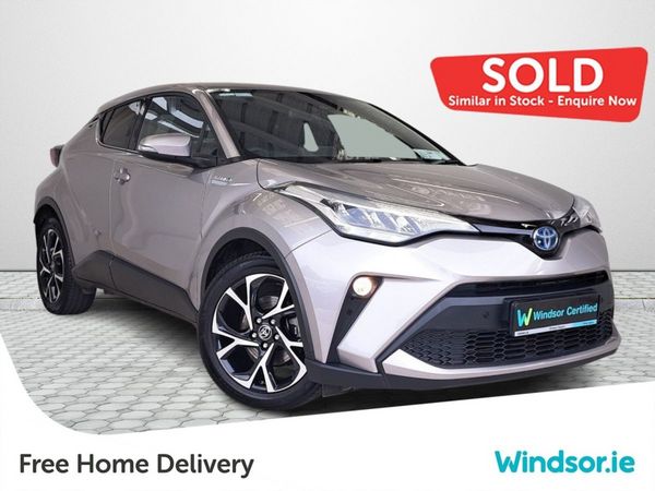 Toyota C-HR SUV, Petrol Hybrid, 2020, Silver
