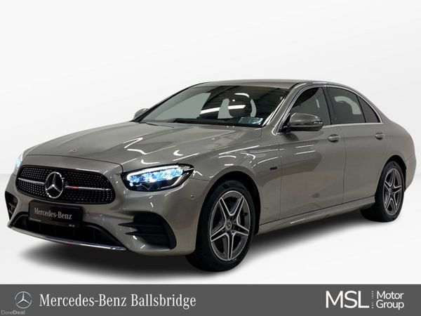 Mercedes-Benz E-Class Saloon, Petrol Plug-in Hybrid, 2021, Grey