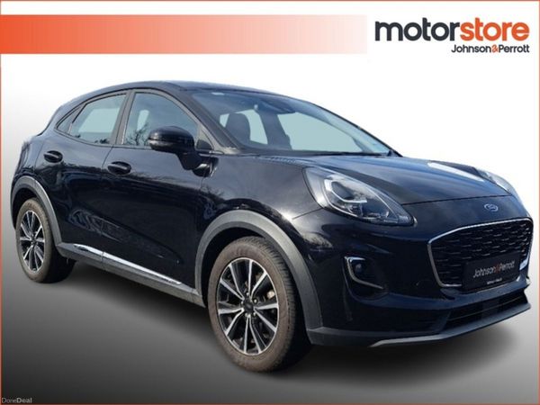Ford Puma MPV, Petrol Hybrid, 2023, Black