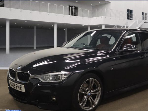 BMW 3-Series Saloon, Diesel, 2018, Black
