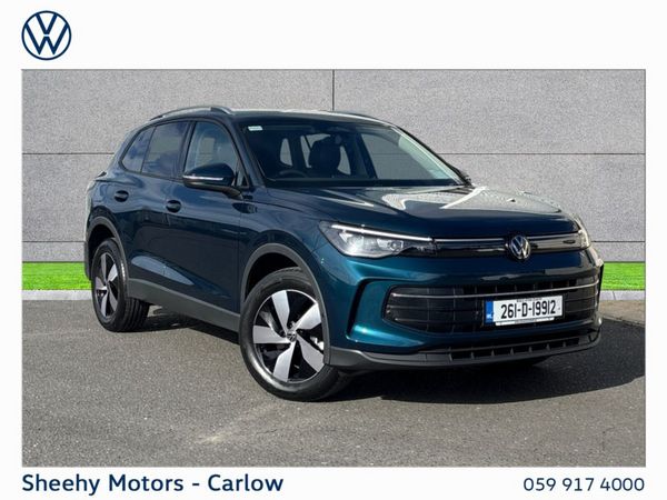 Volkswagen Tiguan SUV, Petrol Plug-in Hybrid, 2026, Blue