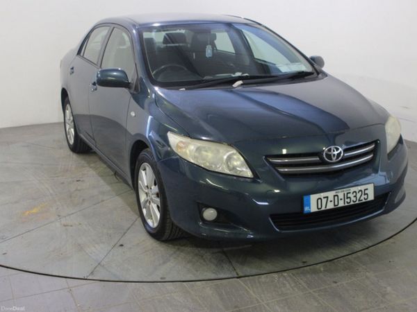 Toyota Corolla Saloon, Petrol, 2007, Blue