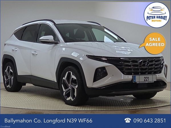 Hyundai Tucson SUV, Petrol Hybrid, 2022, White