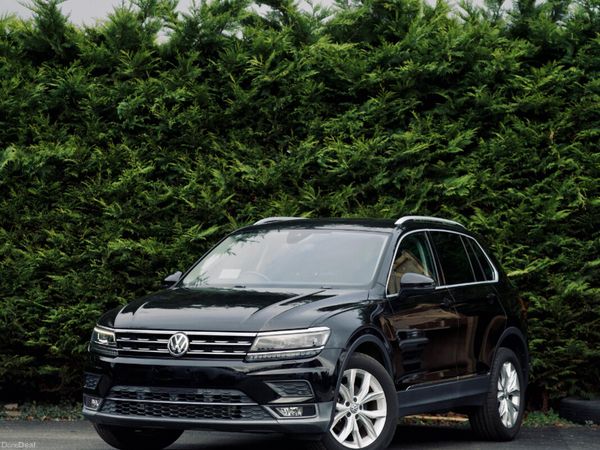 Volkswagen Tiguan Hatchback, Diesel, 2020, Black