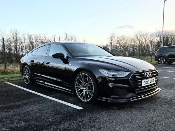 Audi A7 Hatchback, Diesel Hybrid, 2019, Black