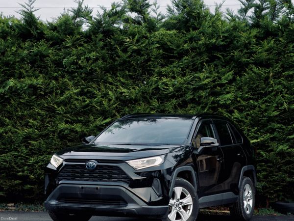Toyota RAV4 Hatchback, Petrol Hybrid, 2021, Black