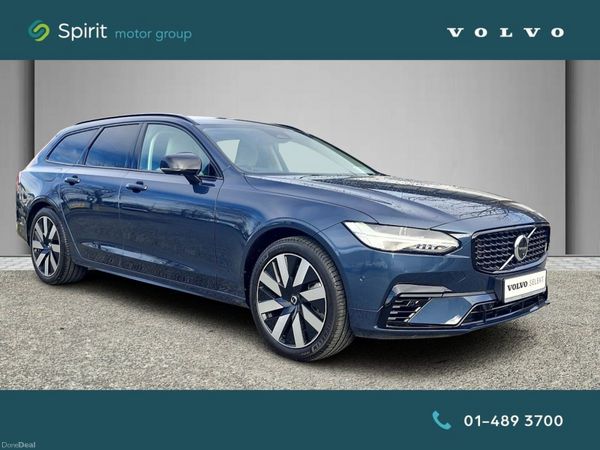 Volvo V90 Estate, Petrol Hybrid, 2026, Blue